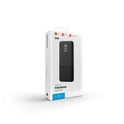 Baterie externa Powerbank 2x USB, Type-C, 20W, 10000 mAh, LCD Display, Fixed, alb, FIXZEN-10-WH, negru