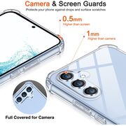 Husa pentru  Samsung Galaxy A36 Slim Anti-Shock 1.5mm reinforced 4 corners, Clear
