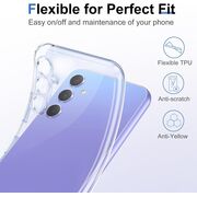 Husa pentru  Samsung Galaxy A36, Anti-Shock 1.5mm, cu protectie lentile, Ice
