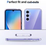 Husa pentru  Samsung Galaxy A36, Anti-Shock 1.5mm, cu protectie lentile, Ice