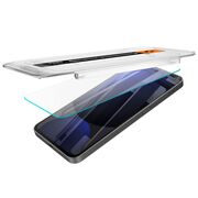 Set 2 x Folie din sticla pentru  Samsung Galaxy S24 FE cu aplicator Spigen - Glas.tR EZ-FIT HD - clear