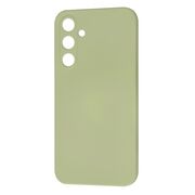 Husa pentru  Samsung Galaxy A35 Liquid Silicone cu MagSafe, subțire, captusita cu microfibra, anti amprentă, protectie cameră foto, Verde