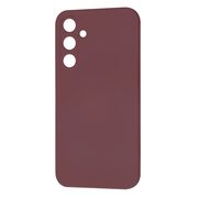 Husa pentru  Samsung Galaxy A35 Liquid Silicone cu MagSafe, subțire, captusita cu microfibra, anti amprentă, protectie cameră foto, Bordeaux