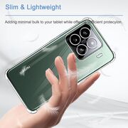 Husa pentru  Xiaomi 15 Pro Slim Anti-Shock 1.5mm reinforced 4 corners, Transparent