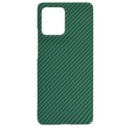 Husa pentru  Motorola Edge 50 CarbonFiber UltraSlim, Lightweight, Verde