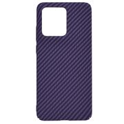 Husa pentru  Motorola Edge 50 Neo CarbonFiber UltraSlim, Lightweight, Mov