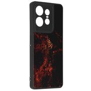 Husa pentru  Motorola Edge 50 Pro Colorful Varnish Anti-scrath, Rosu