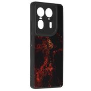 Husa pentru  Motorola Edge 50 Ultra Colorful Varnish Anti-scrath, Rosu