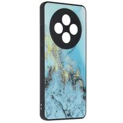 Husa pentru  Oppo Reno 12F, 12FS Colorful Varnish Anti-scrath, Albastru deschis