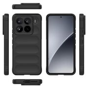 Husa pentru  Xiaomi 15 Pro Liquid Silicone, Microfibre Lining, Non-Slip Airbag Design, Rosu