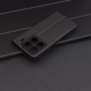 Husa pentru  Xiaomi 15 Pro tip carte BookFlip, inchidere magnetica, Negru