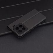 Husa pentru  Xiaomi 15 tip carte BookFlip, inchidere magnetica, Negru