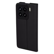 Husa pentru  Xiaomi 15 tip carte BookFlip, inchidere magnetica, Negru