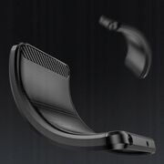 Husa pentru Realme Note 60 Carbon Liquid Silicone, Negru