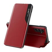 Husa pentru  Samsung Galaxy A36 tip carte, Smart View, Rosu
