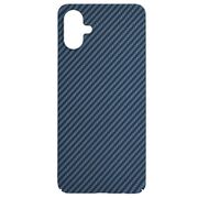 Husa pentru  Samsung Galaxy A06 CarbonFiber UltraSlim, Lightweight, Albastru