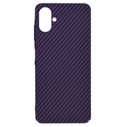 Husa pentru  Samsung Galaxy A06 CarbonFiber UltraSlim, Lightweight, Mov