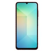 Husa pentru  Samsung Galaxy A06 CarbonFiber UltraSlim, Lightweight, Rosu