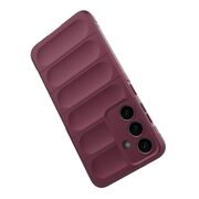 Husa pentru  Samsung Galaxy S25 Liquid Silicone, Microfibre Lining, Non-Slip Airbag Design, Rosu