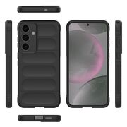 Husa pentru  Samsung Galaxy S25 Liquid Silicone, Microfibre Lining, Non-Slip Airbag Design, Rosu