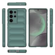 Husa pentru  Samsung Galaxy S25 Ultra Liquid Silicone, Microfibre Lining, Non-Slip Airbag Design, Albastru