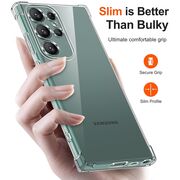 Husa pentru  Samsung Galaxy S25 Ultra Slim Anti-Shock 1.5mm reinforced 4 corners, Clear