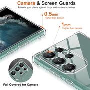 Husa pentru  Samsung Galaxy S25 Ultra Slim Anti-Shock 1.5mm reinforced 4 corners, Clear