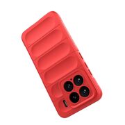Husa pentru  Xiaomi 15 Liquid Silicone, Microfibre Lining, Non-Slip Airbag Design, Bordeaux