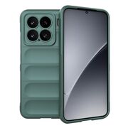 Husa pentru  Xiaomi 15 Liquid Silicone, Microfibre Lining, Non-Slip Airbag Design, Verde