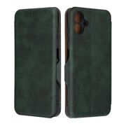 Husa tip carte pentru Samsung Galaxy A06 Smart Wallet fata - spate protectie 360 - Verde
