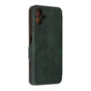 Husa tip carte pentru Samsung Galaxy A06 Smart Wallet fata - spate protectie 360 - Verde