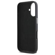 Husa premium pentru  iPhone 16 Karl Lagerfeld superior quality - Negru royal