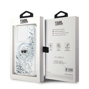 Husa premium pentru  iPhone 15 Pro Karl Lagerfeld compatibila Magsafe - Sclipici