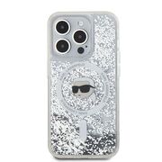 Husa premium pentru  iPhone 15 Pro Karl Lagerfeld compatibila Magsafe - Sclipici