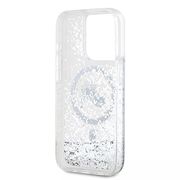 Husa premium pentru  iPhone 15 Pro Karl Lagerfeld compatibila Magsafe - Transparent