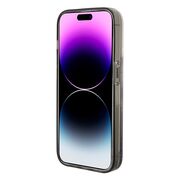 Husa premium pentru  iPhone 15 Pro Karl Lagerfeld superior quality - Gri antracit