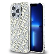 Husa premium pentru  iPhone 15 Pro Karl Lagerfeld superior quality - Gri grafit