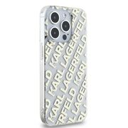 Husa premium pentru  iPhone 15 Pro Karl Lagerfeld superior quality - Gri grafit
