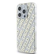 Husa premium pentru  iPhone 15 Pro Karl Lagerfeld superior quality - Gri grafit