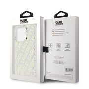 Husa premium pentru  iPhone 15 Pro Karl Lagerfeld superior quality - Gri grafit