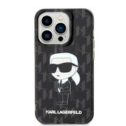 Husa premium pentru  iPhone 15 Pro Karl Lagerfeld superior quality - Negru denim