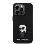Husa premium pentru  iPhone 15 Pro Karl Lagerfeld superior quality - Negru denim