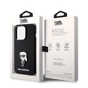 Husa premium pentru  iPhone 15 Pro Karl Lagerfeld superior quality - Negru denim