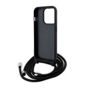 Husa premium pentru  iPhone 15 Pro Karl Lagerfeld superior quality - Negru havana