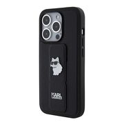 Husa premium pentru  iPhone 15 Pro Karl Lagerfeld superior quality - Negru intens