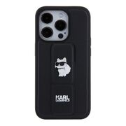 Husa premium pentru  iPhone 15 Pro Karl Lagerfeld superior quality - Negru intens