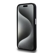Husa premium pentru  iPhone 15 Pro Karl Lagerfeld superior quality - Negru print