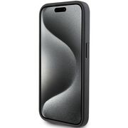 Husa premium pentru  iPhone 15 Pro Karl Lagerfeld superior quality - Negru royal