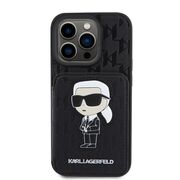 Husa premium pentru  iPhone 15 Pro Karl Lagerfeld superior quality - Negru