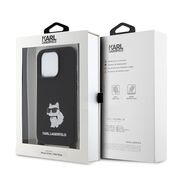 Husa premium pentru  iPhone 15 Pro Karl Lagerfeld superior quality - Negru